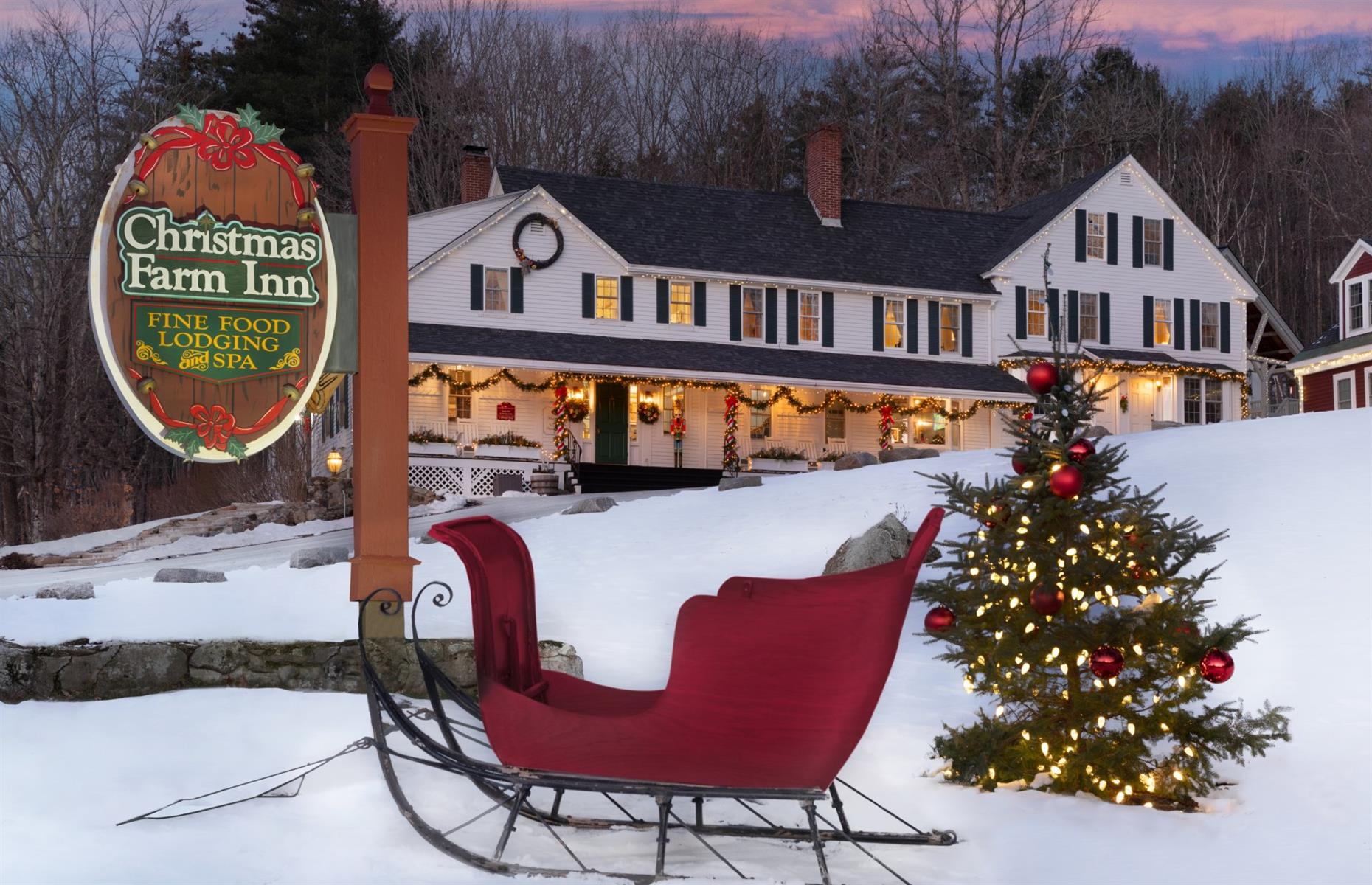 New Hampshire: Christmas Farm Inn and Spa, Jackson